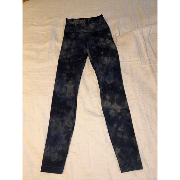 Lululemon Align 28” Diamond Dye Graphite Grey Bronze Green - Picture 3 of 9